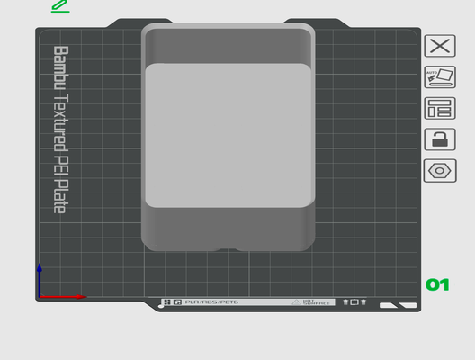 grillefinity poubelle 2x3x4 by modèles outils organisateurs 3d print model - Mito3D