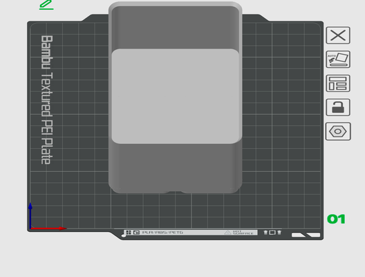 grillefinity poubelle 2x3x6 by modèles outils organisateurs 3d print model - Mito3D