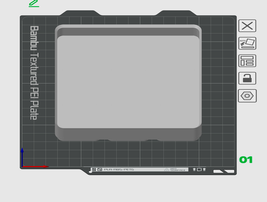 gridfinity bidone 3x3x2 by modelli utensili organizzatori 3d print model - Mito3D