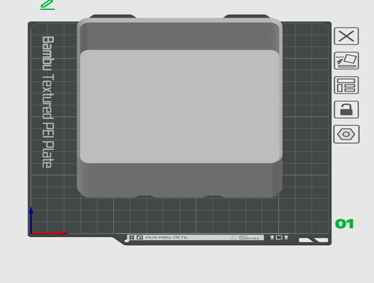 grillefinity poubelle 3x3x4 by modèles outils organisateurs 3d print model - Mito3D