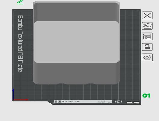 grillefinity poubelle 3x3x6 by modèles outils organisateurs grille finitude 3d print model - Mito3D
