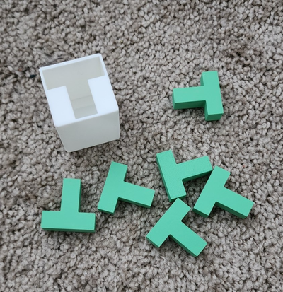 t enigma by lov3tl brinquedos jogos quebra cabeças caixa cubo peça desafio 3d print model - Mito3D