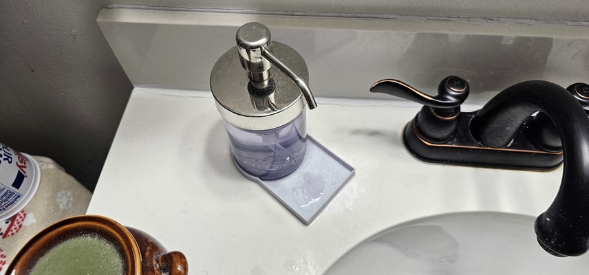 ikea voxnan soap dispenser catch by z062007vette household house models thingiverse 3d print model - Mito3D