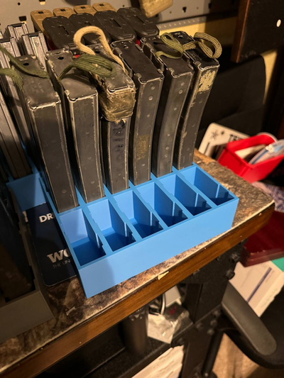 6x2 remixed by childskeenan hobby & diy sport outdoors ar mag holder storage ar15 3d print model - Mito3D