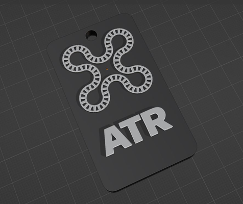 ileri ölçek reaktör atr anahtarlık by mitchrichie araçlar 3d print model - Mito3D