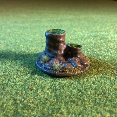 epic scale terrain bubble pools objective marker remixed by fractalnoise miniatures 3d print model - Mito3D