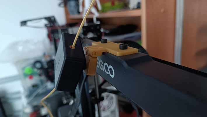 elegoo nettuno 4 filamento sensor staffa by ragnar 3d stampante parti eleggoneptune4 neptune4 3d print model - Mito3D