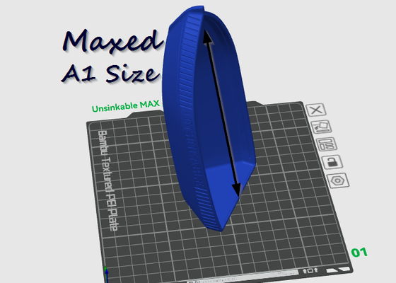 unsinkbar boot max spiral vase modus neu gemischt by bam design spielzeuge spiele schiff spielzeug 3d print model - Mito3D