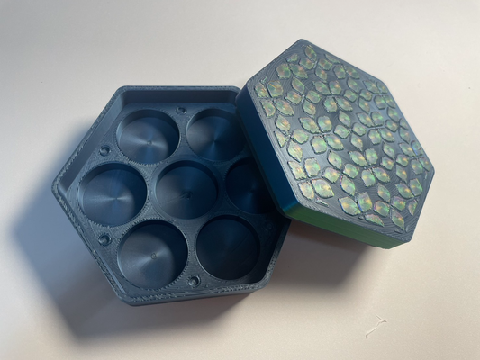 dice box by jiazhen0404 tools organizers dnd a1 3d print model - Mito3D