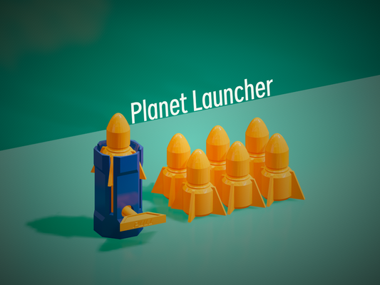 planet startprogramm no unterstützt by abonnieren hobby diy fliege rakete platz spielzeug schießen 3d print model - Mito3D