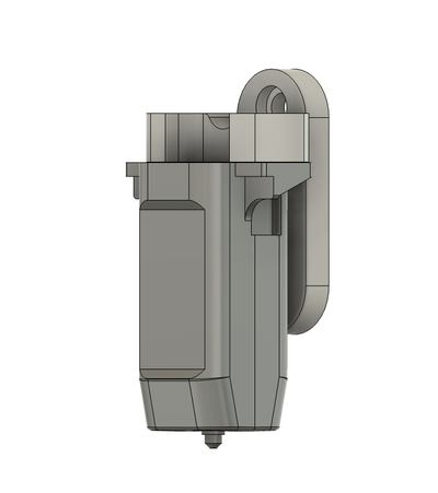 mad - cr touch mount modular air duct biqu h2 remixed by nickberardi 3d printer parts biquh2 crtouchmount 3d print model - Mito3D