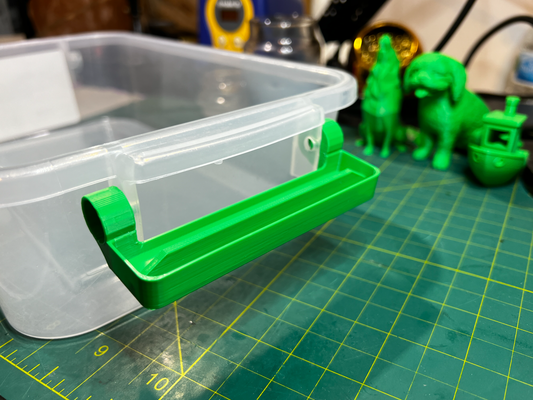 manipuler stérilite plastique récipient by ouiune mauvaise ménage maison modèles poubelle espace rangement 3d print model - Mito3D