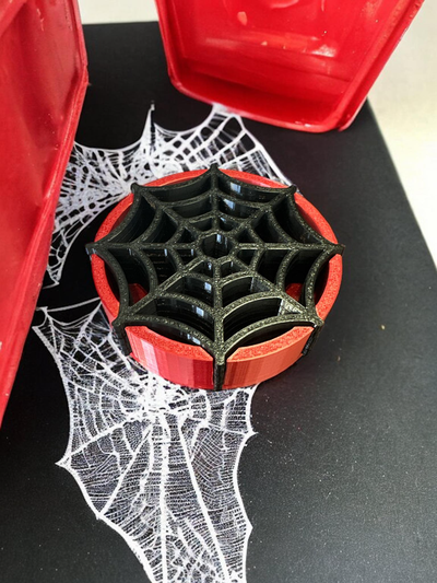 halloween web coaster by kellnis3d household decor 3d print model - Mito3D