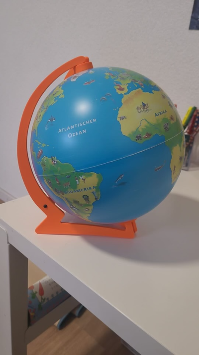 tiptoi globe st nder by steven91 jouets jeux licou staender 3d print model - Mito3D