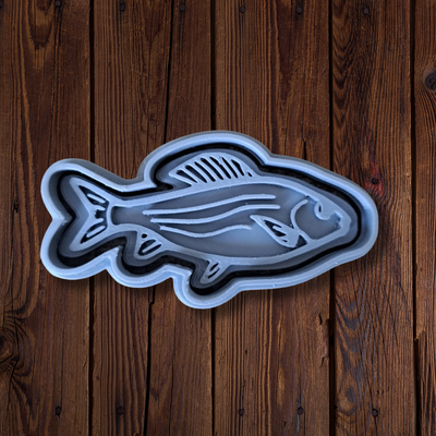 grayling biscoito cortador by imprimir design casa modelos peixe 3d print model - Mito3D