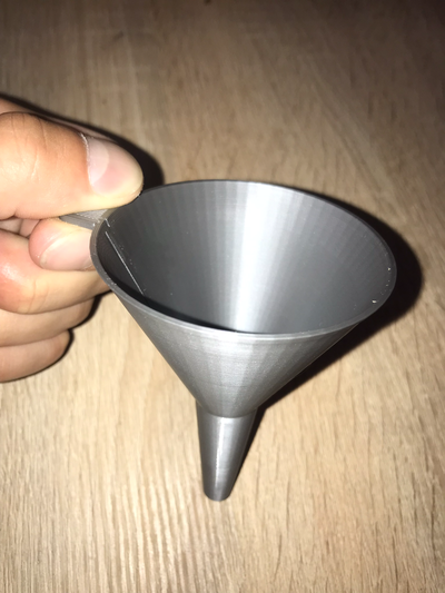 funnel print-in-place by snhanz tools kitchen tool kitchentool gadget printinplace 3d print model - Mito3D
