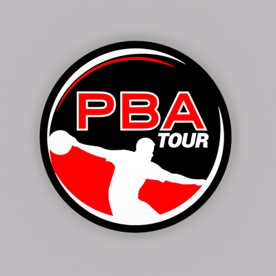 pba bowling logo guidato lightbox by stevevillardi arte segni loghi lampada scatola 3d print model - Mito3D