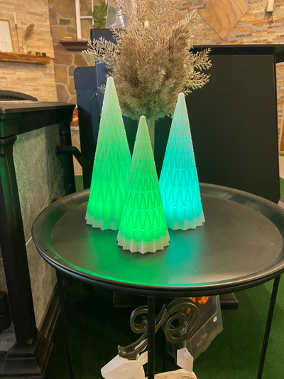 noël arbre lumière diffuseur 3 tailles by projetrésolu ménage décor vacances décoration thé décorations lumières art heureux joyeux 3d print model - Mito3D