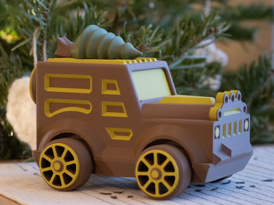 oliver jipe 4wd by sk07 skipper07 passatempo faça veículos carro caminhão brinquedo 3d print model - Mito3D