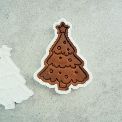 christmas tree cookie cutter by printmydesign household house models 3d print model - Mito3D