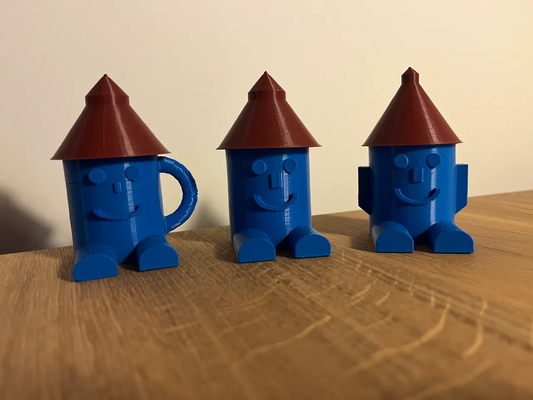 gnome tasses by kronkie131 jouets jeux personnages tasse 3d print model - Mito3D