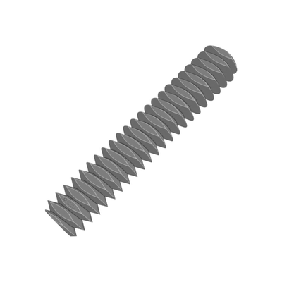 fasteners - threaded rods fully by stemfie3d toys & games construction sets stemfie thread set 3d print model - Mito3D
