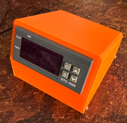 digital temperature controller housing by revdrx hobby & diy electronics enclosure heater stc-1000 stc 1000 stc1000 3d print model - Mito3D