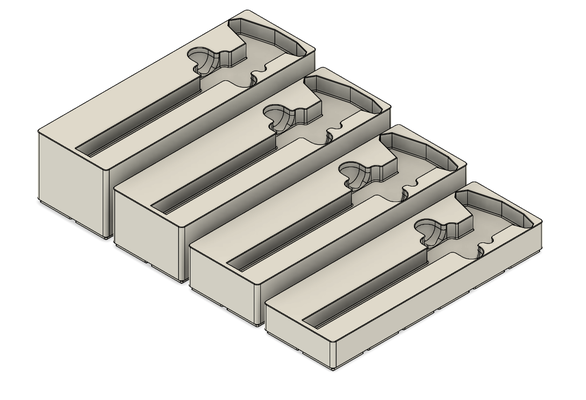 fosbos kaliperler çöp kutusu by asdfgasdfg 3d yazıcı aksesuarlar raf organizasyon organizatör düzenlemek organize ızgara sonluluğu kaliper kulp destek kumpas kutusu kaliper tutucu 3d print model - Mito3D