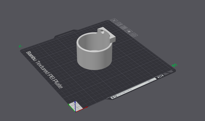 spray can holder by tbend2 tools organizers 3d print model - Mito3D