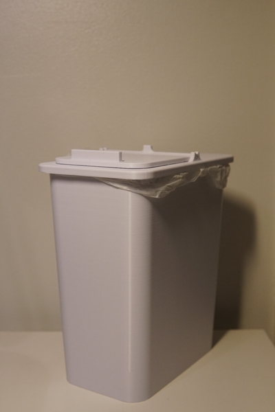 lixo tampa by jones casa modelos bin lixeira wc banheiro caixote lixo desperdício 3d print model - Mito3D