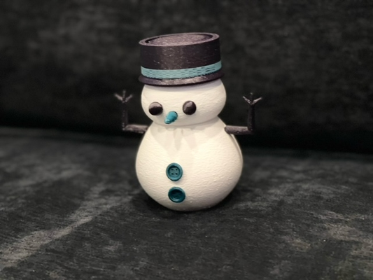 herr schneemann by abonnieren haushalt feierlichkeiten spielzeug weihnachten 3d print model - Mito3D