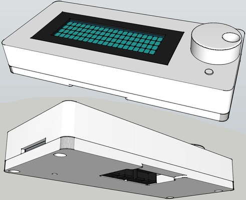 rampe pannello multiplo astuccio guaina rrd schermo by chrisu02 3d stampante accessori 14 lcd reprapdiscount 3d print model - Mito3D