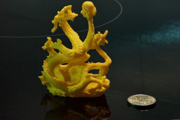 artec dragon lq unterstützung drucken neu gemischt by chrisu02 kunst skulpturen artecdragonprintablenosupport drachen 3d print model - Mito3D