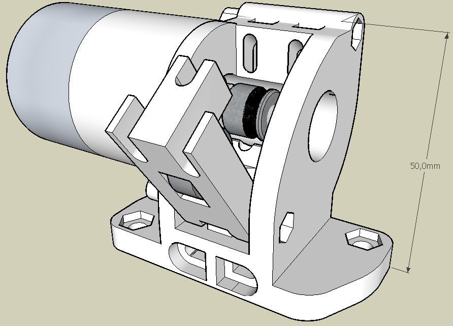 nano extruder pg35l unix v2 sistema remezclado by chrisu02 3d impresora accesorios frio extrusora base friki groovemount j head jhead mendel parts mk7 orca prusa reprapfab minúsculo uni x universal v10 v9 3D print model - Mito3D