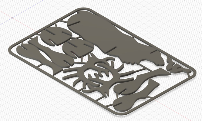 weihnachten karte rentier puzzle by abonnieren kunst modelle 3d print model - Mito3D