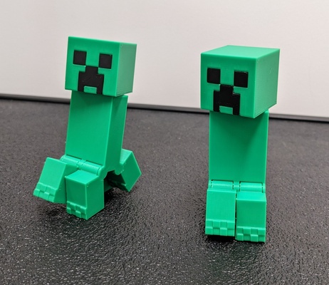 articulated minecraft creeper print-in-place by delphant toys & games characters toy game gaming videogame videogames figure fidget printinplace pc craft mob enemy articulatedmodel boom minecraftcreeper minecraftfigures creeperminecraft explosion figuerine desk accessories creep print play fun 3d print model - Mito3D
