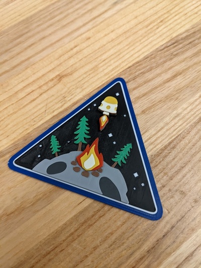 outer wilds patch by delphant art models space rocket 2dart layerheigthchange outerwild outerwilds 3d print model - Mito3D