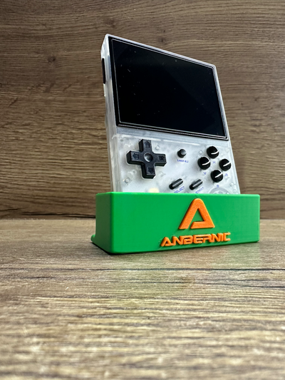 anbernic rg35xx stand by cranzit toys & games console 3d print model - Mito3D