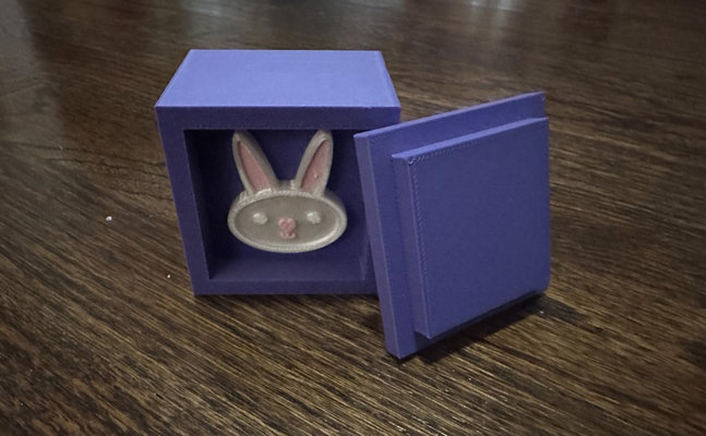 an caja conejito by guiguinewman 3d impresora prueba modelos 3d print model - Mito3D