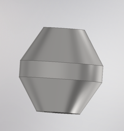 double cône joint by tacmud123 loisir diy soupape ingénierie 3d print model - Mito3D