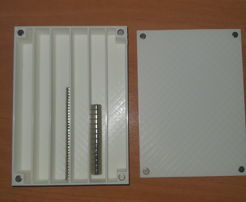 caja almacenamiento mıknatıslar by osmaru araçlar organizatörler 3d print model - Mito3D