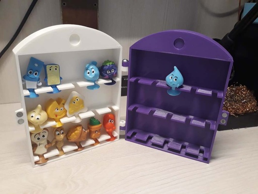 stikeez frigo 30 pcs lidl réfrigérateur remixé by chiron 21 jouets jeux planche 3d print model - Mito3D