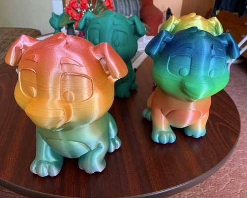 dog coin bank piggy remixed by intommy household decor piggybank tomidea 3d print model - Mito3D