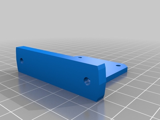 simple external extruder mount by idlebit 3d printer parts anet aneta8 extrudermount 3d print model - Mito3D