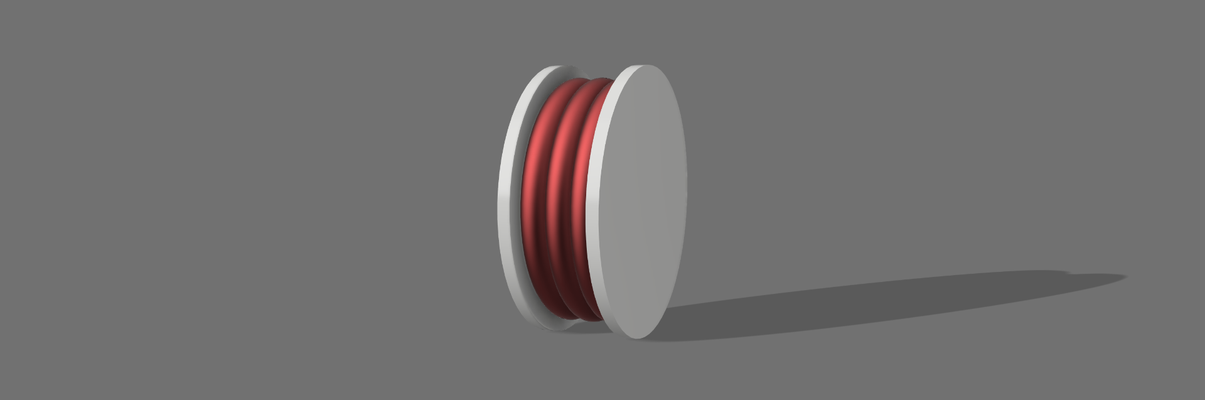 mini filament roll pallet - clients colours can provide spool by alphasimeu art models 3d print model - Mito3D