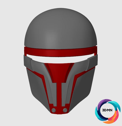star wars darth revan mask remixed by 3dmn props & cosplays masks helmets sith lord dark empire fun cosplay multicolor helmet cool funa ams 3d print model - Mito3D