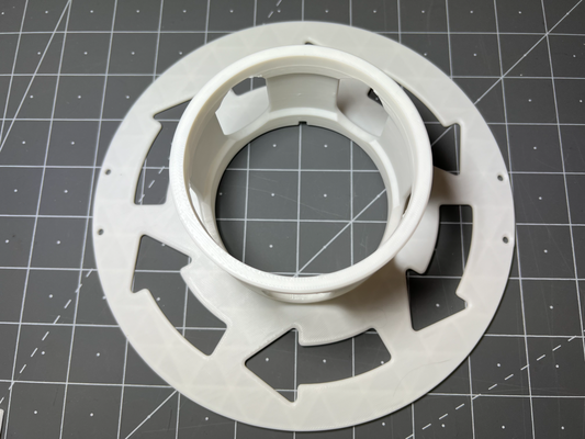 nell'entroterra bobine adattatore bambu riutilizzabile bobina by studio 727 3d stampante accessori filamento interno 3d print model - Mito3D