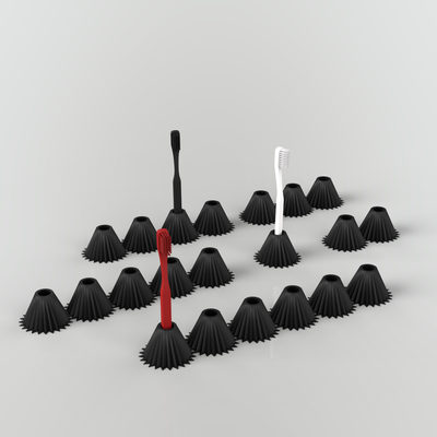 zubn spazzole v bezpe distanze by evaso design utensili medico 3d print model - Mito3D