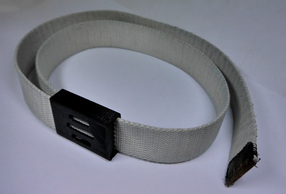 semplice cintura fibbia by tostare moda modelli accessori accessorio capi abbigliamento 3d print model - Mito3D