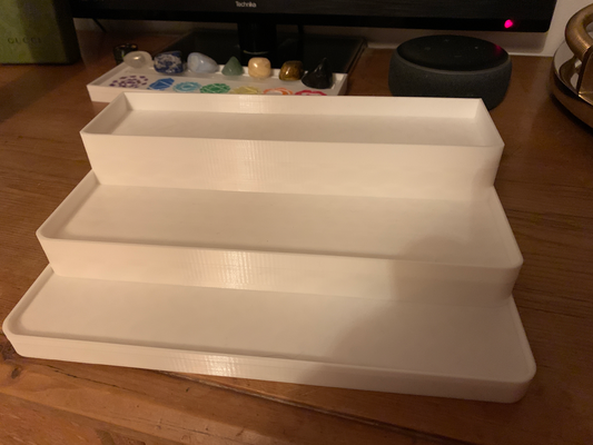 display shelf by knobby tools organizers stand 3d print model - Mito3D
